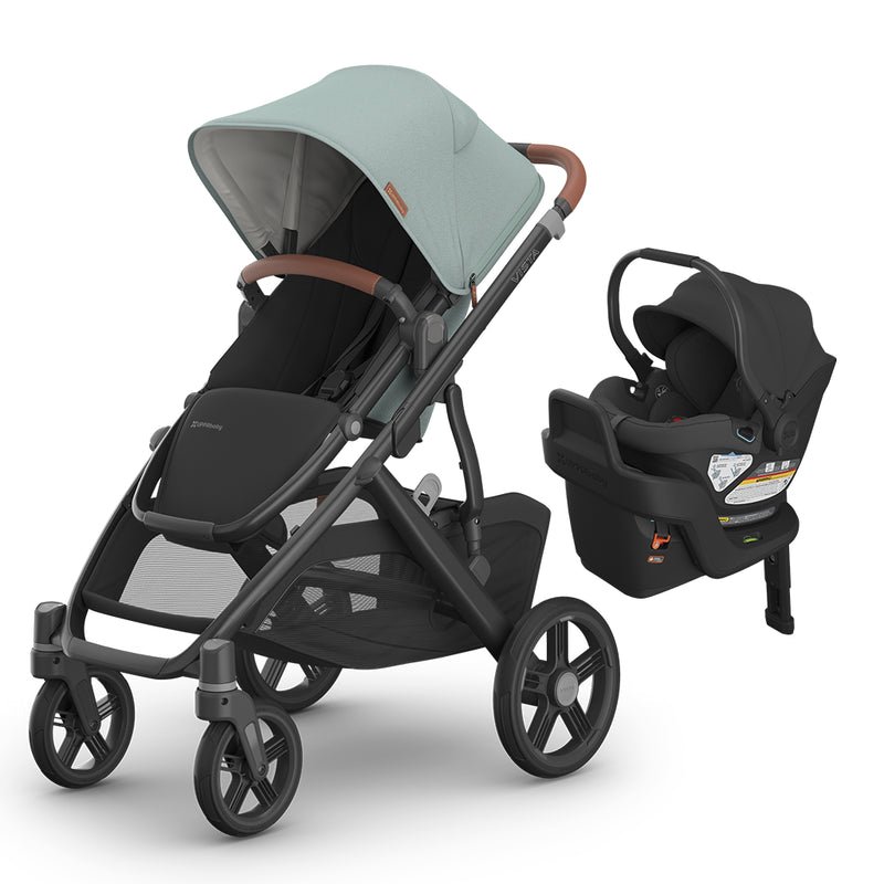 Kenzi UPPAbaby Vista V3 with Jake Aria Carseat