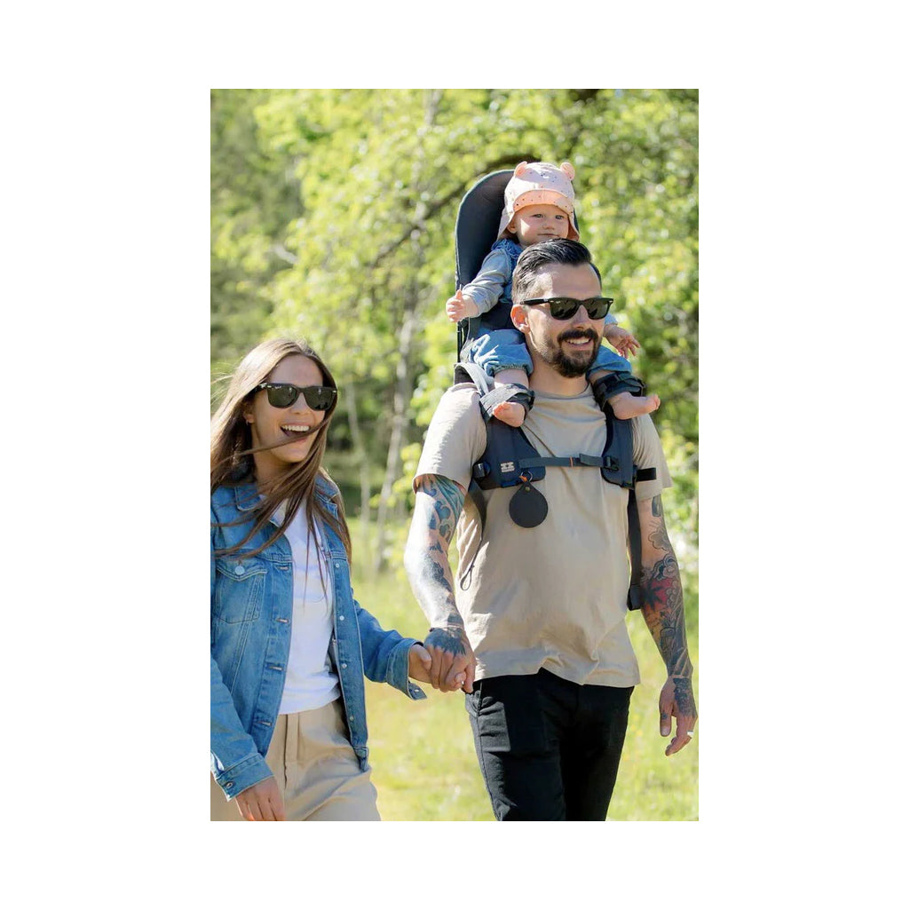 Grey shoulder carrier