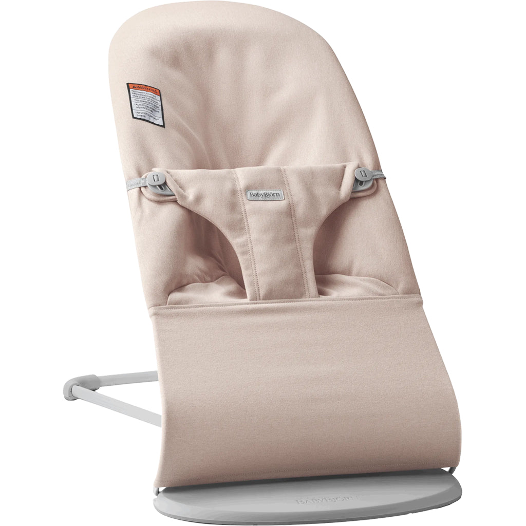 babybjorn blush pink bliss bouncer baby