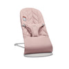 rose pink quilted baby bouncer, best baby bouncer