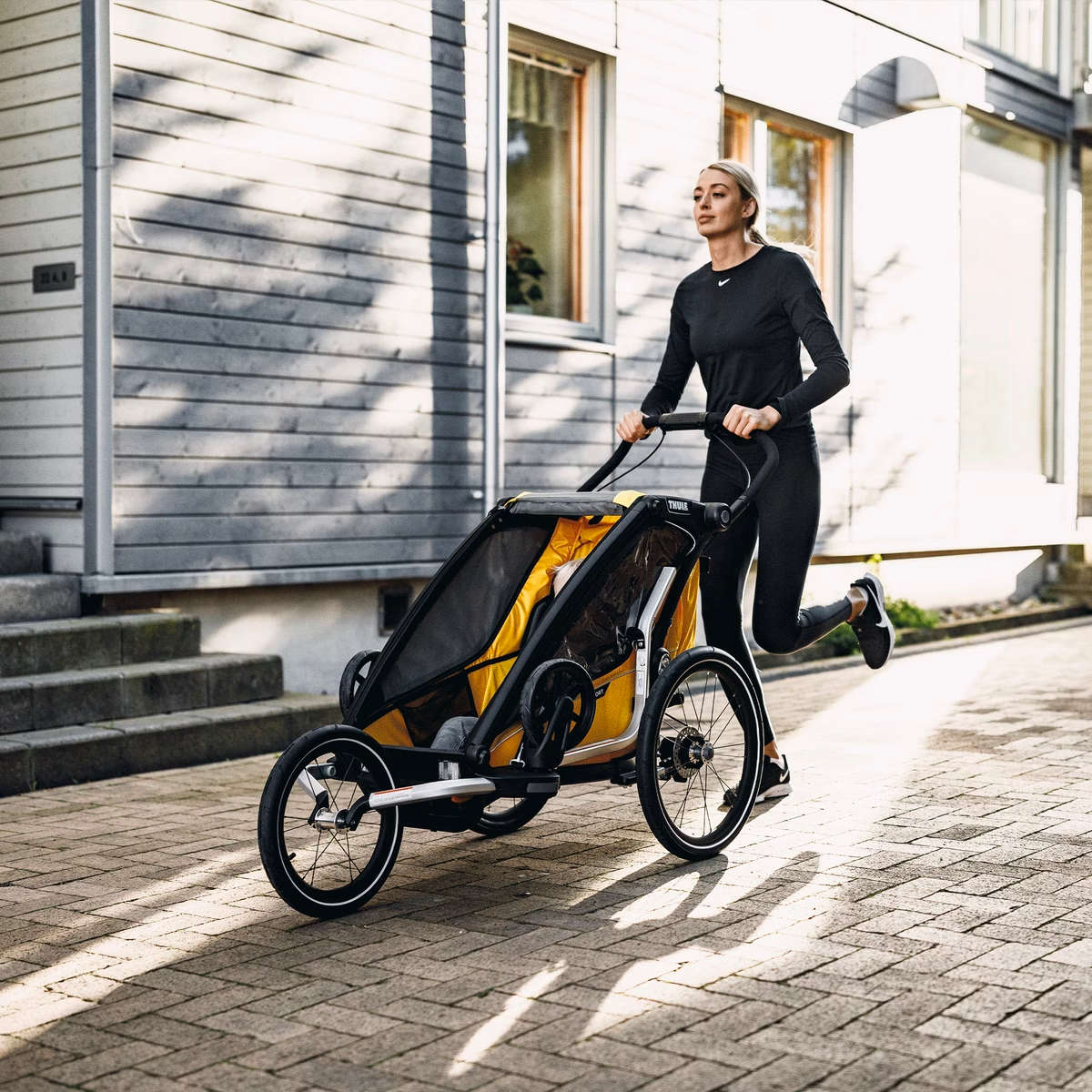 chariot single jogging stroller Thule - Chariot Jog Kit 1