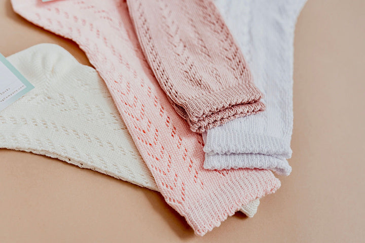 LLB Lace Knee High Socks