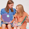 two girls showcasing jumbo bento boxes b.box