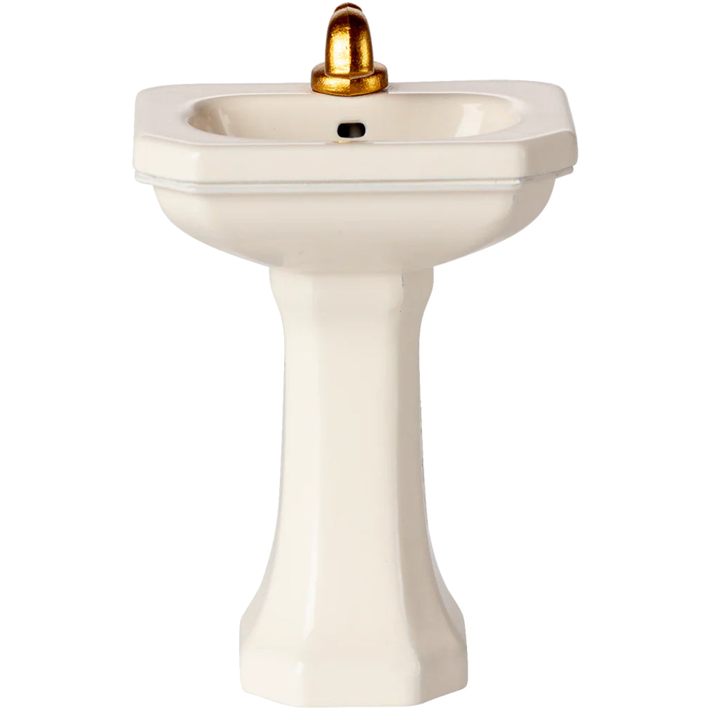 A detailed Maileg Mouse Bathroom Sink perfect for Maileg mice play setups.