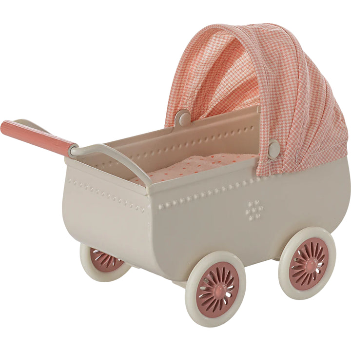 maileg mouse pram pink maileg dollhouse furniture 
