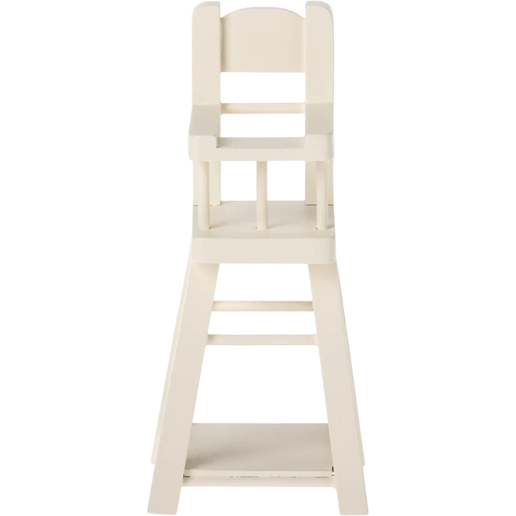 Maileg Micro High Chair adds a tiny touch of charm to any Maileg mouse scene.