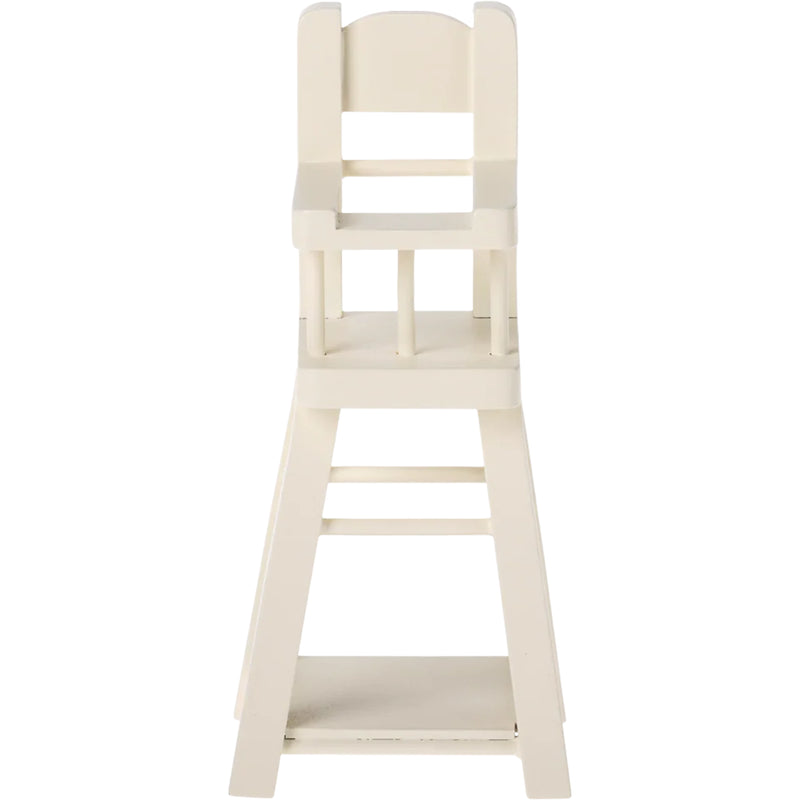 Maileg Micro High Chair adds a tiny touch of charm to any Maileg mouse scene.