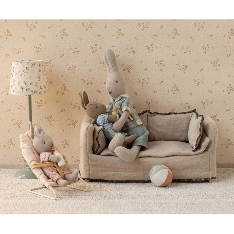 micro baby sitter chair for baby maileg mouse and bunny 