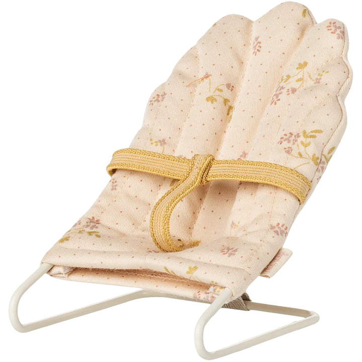 maileg mouse micro off white baby sitter 