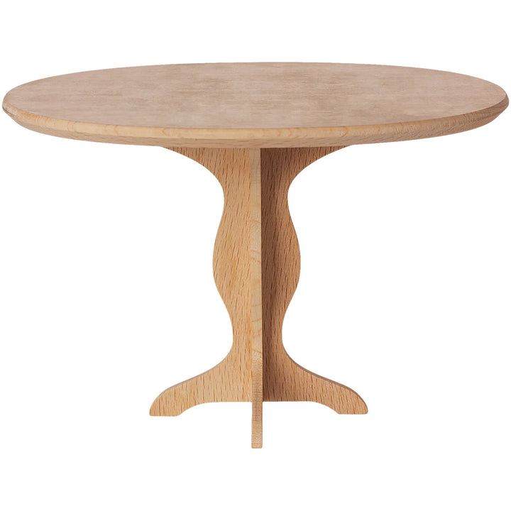 Maileg Miniature Oval Table adds a cozy touch to any Maileg mouse scene.