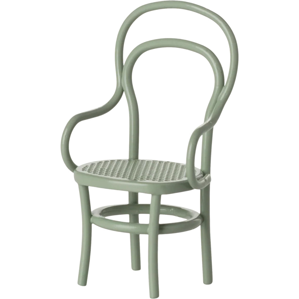 Bring a miniature dollhouse to life with the Maileg Mouse Vintage Chair.