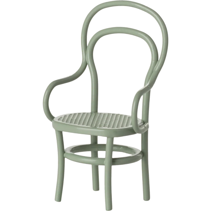 Bring a miniature dollhouse to life with the Maileg Mouse Vintage Chair.