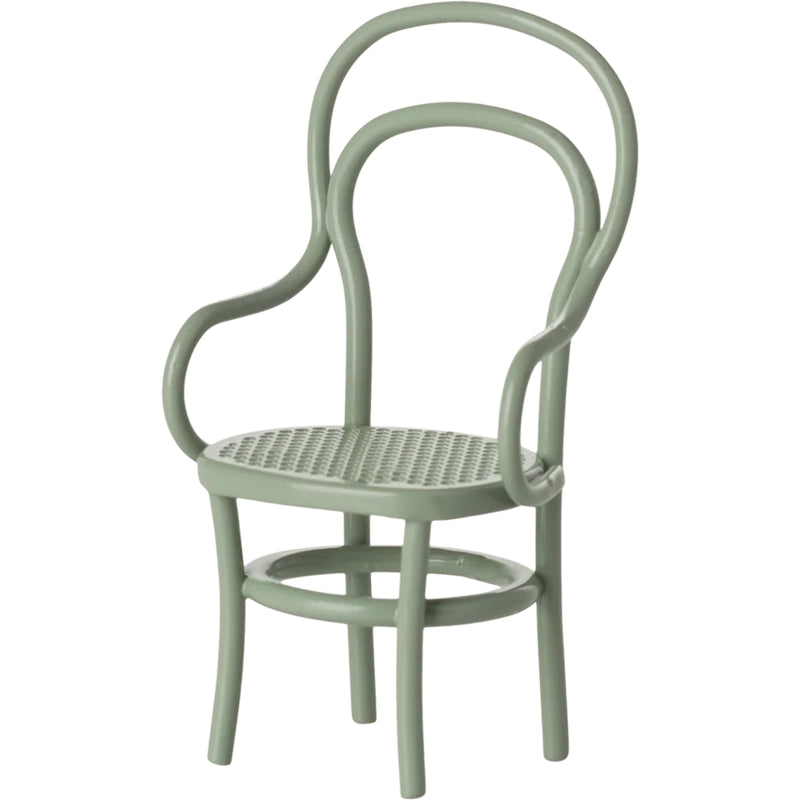 Bring a miniature dollhouse to life with the Maileg Mouse Vintage Chair.