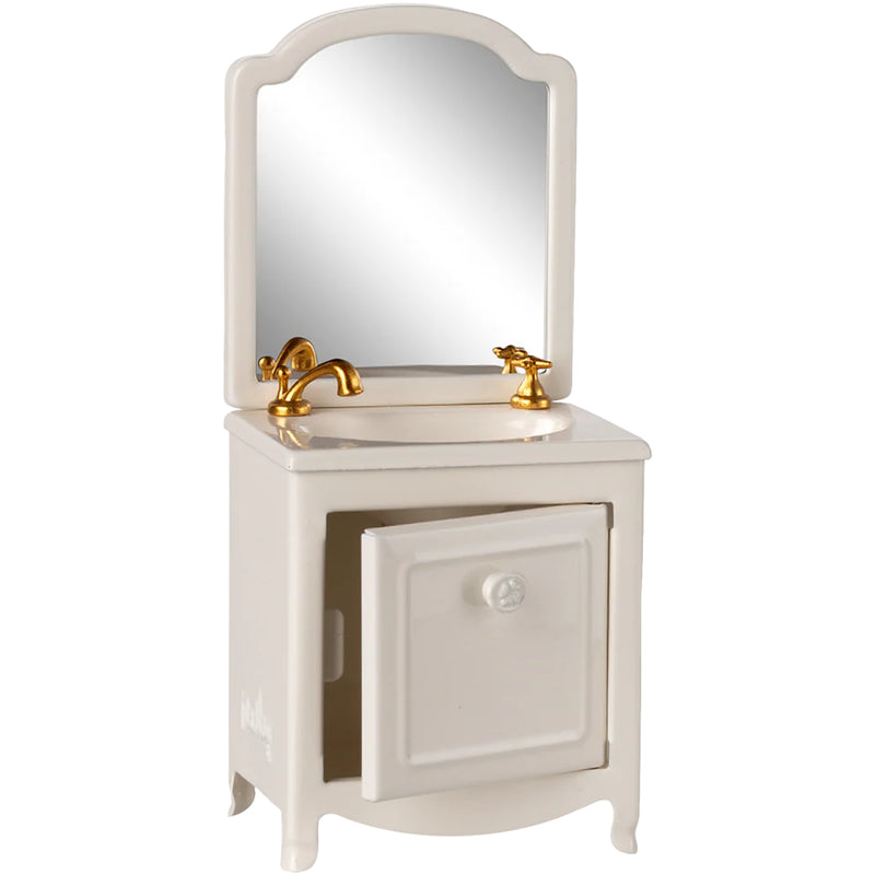 mirror sink dresser for maileg mouse doll house bathroom 