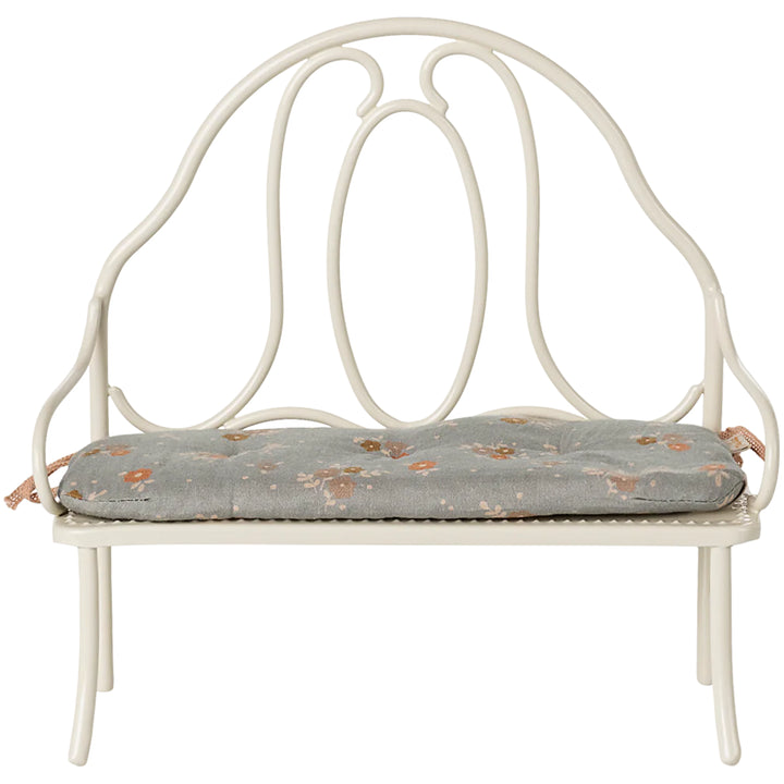 maileg mouse off white vintage bench for mum mouse, dad mouse, and bunnies