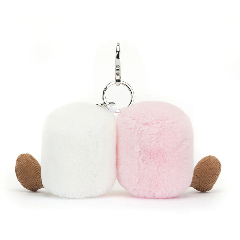 jelly cat bag charm mashmallows