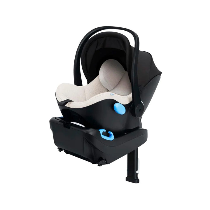 Clek liing newborn car seat with base in Marshmallow