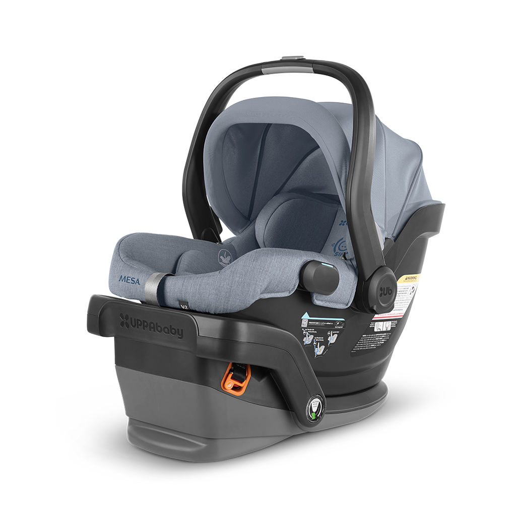 uppababy mesa car seat in gregory