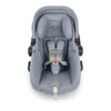 Front view of Mesa v2 carseat in gregory.