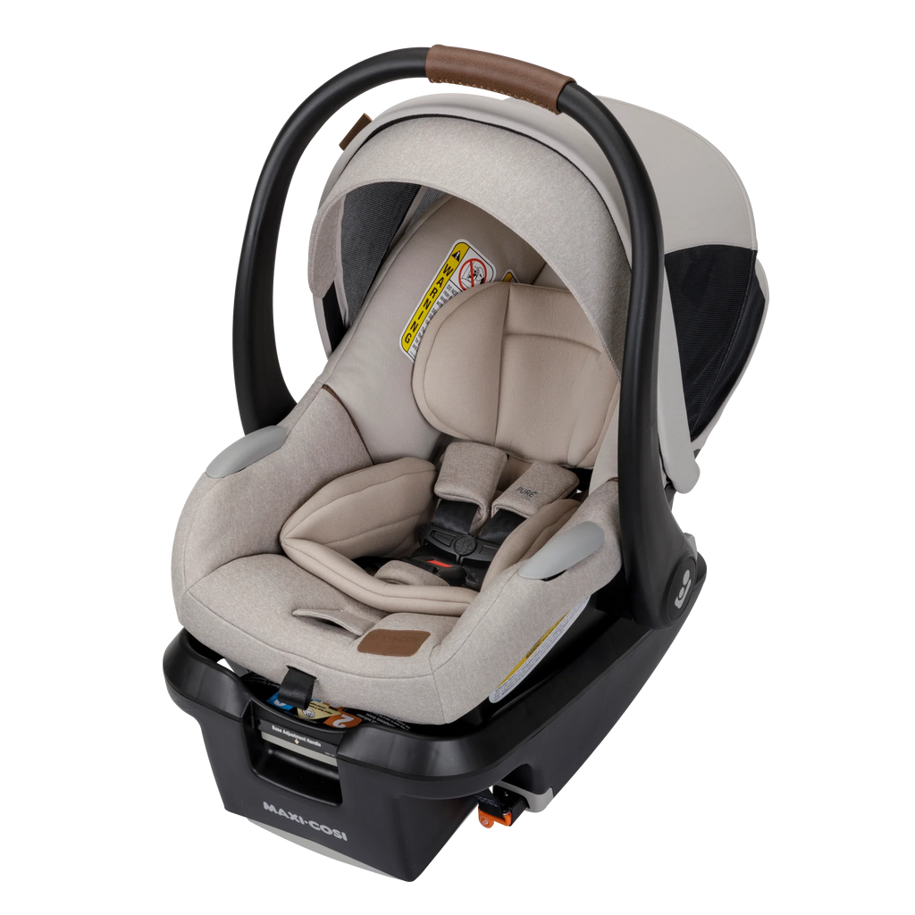 maxi cosi mico luxe desert wonder infant car seat beige rear facing car seat travel system car seat 