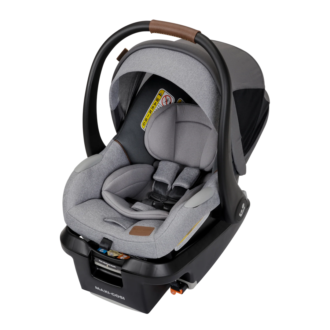 Maxi Cosi Mico Luxe+ Infant Car Seat in Urban Wonder, offering superior comfort and safety for your baby in this maxi cosi infant car seat.