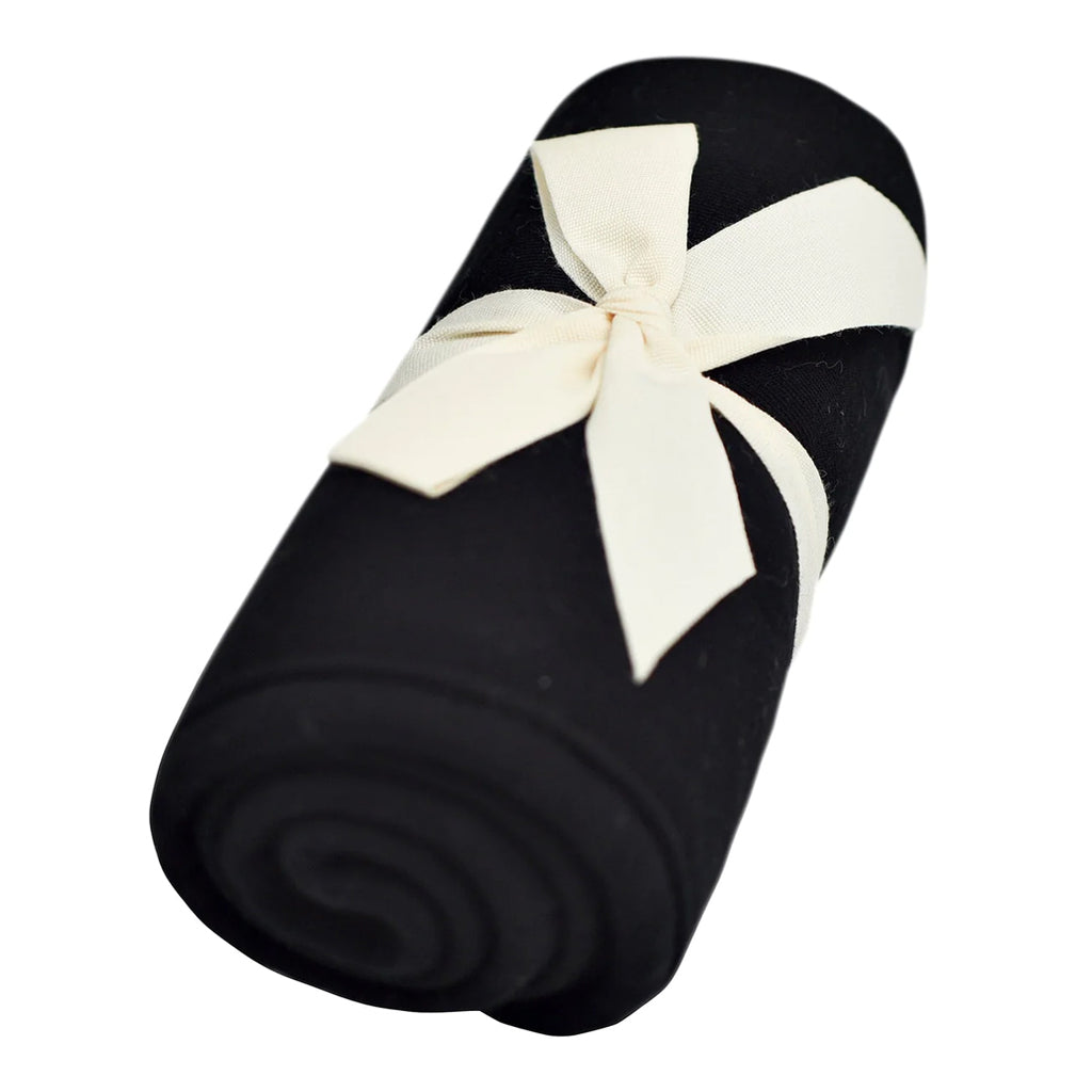 Kyte Baby Rolled Up Burp Cloths in Black, Durable and Stylish Burp Cloths for Babies