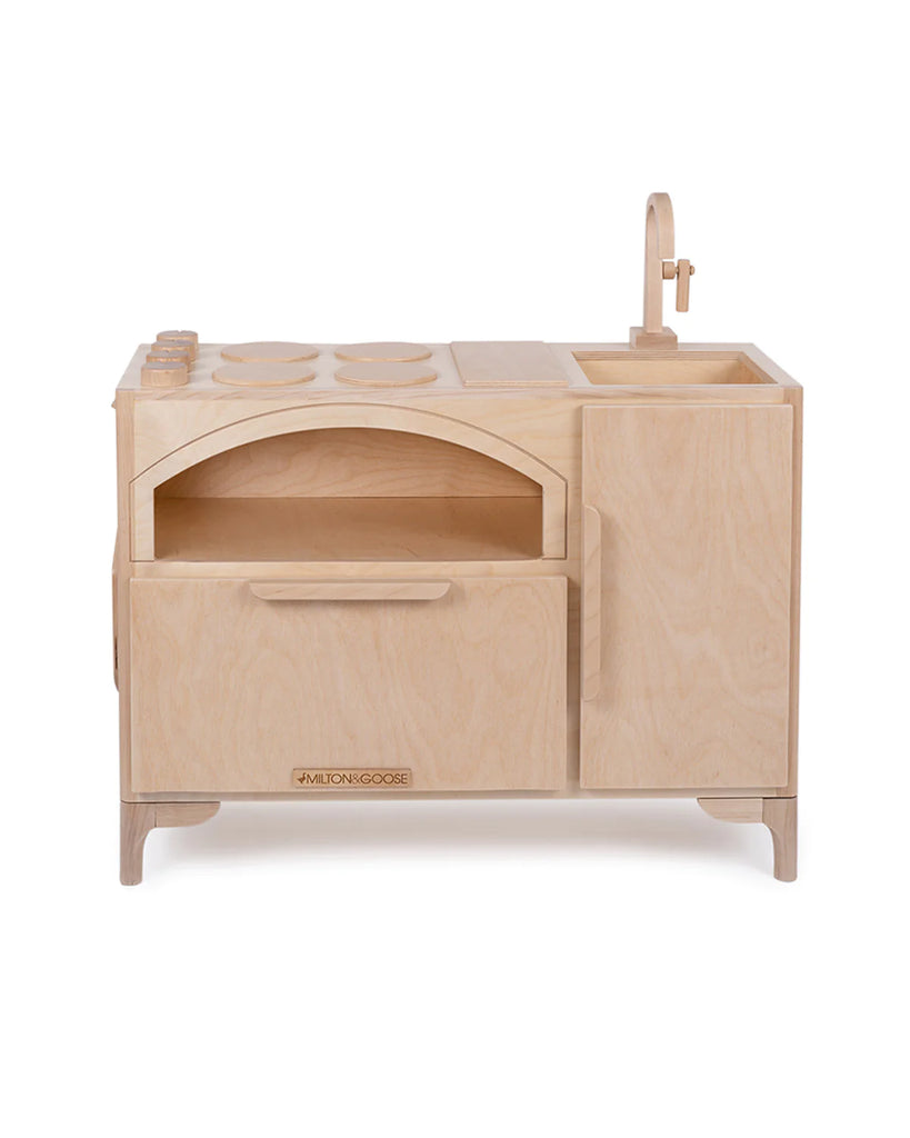 Best Play Kitchen for Kids Natural Wood
