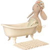 maileg bunny in bathtub