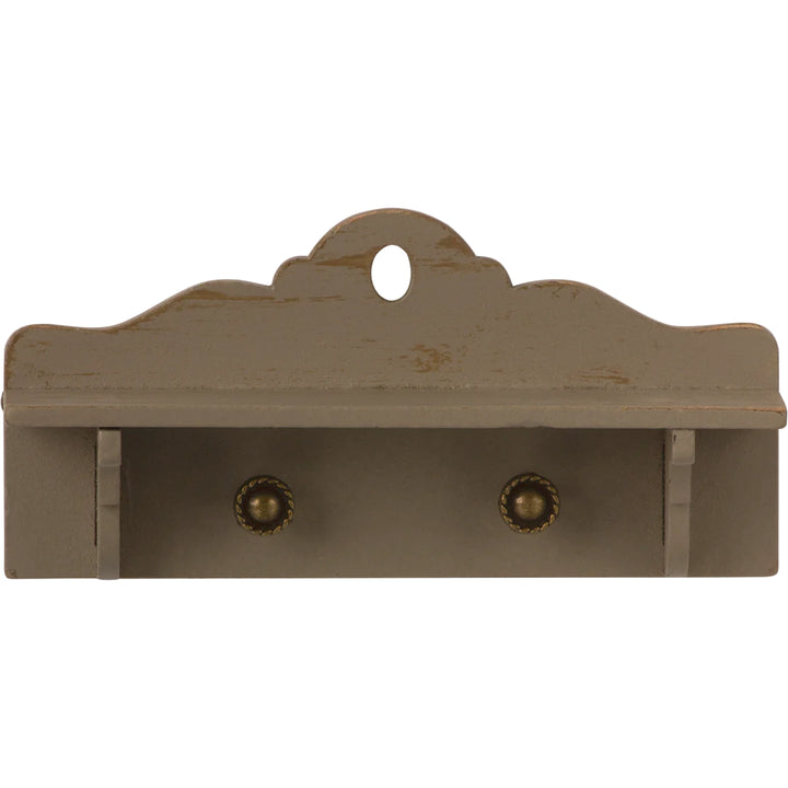 maileg miniature shelf dollhouse accessory