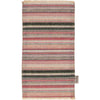 Striped dollhouse rug accessory