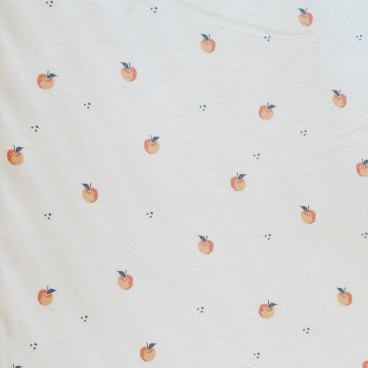 Saranoni Minky Stretch Luxe Changing Covers in Apple are plush and supportive which makes them the best changing pad for baby setups