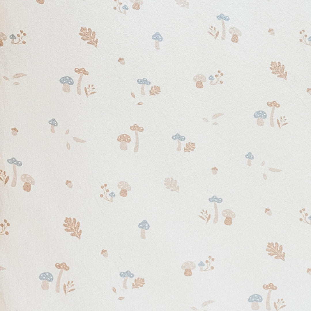 Saranoni Minky Stretch Luxe Changing Covers in Mushroom elevate texture making this a stylish changing pad for baby nursery styling