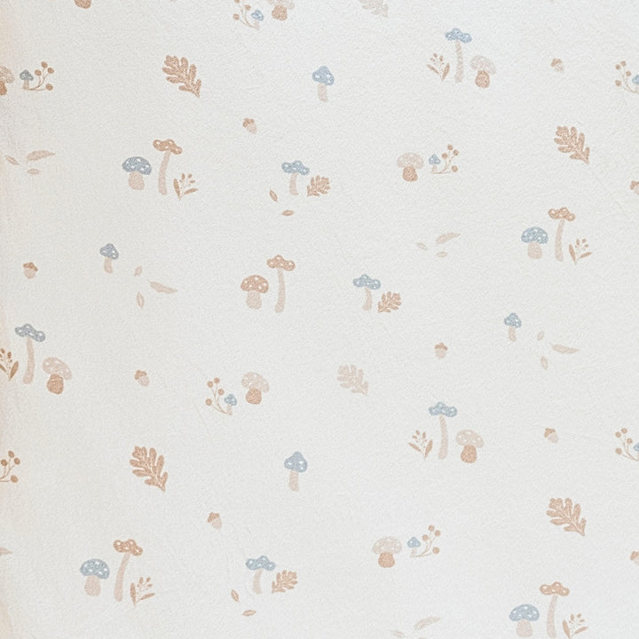 Saranoni Minky Stretch Luxe Changing Covers in Mushroom elevate texture making this a stylish changing pad for baby nursery styling
