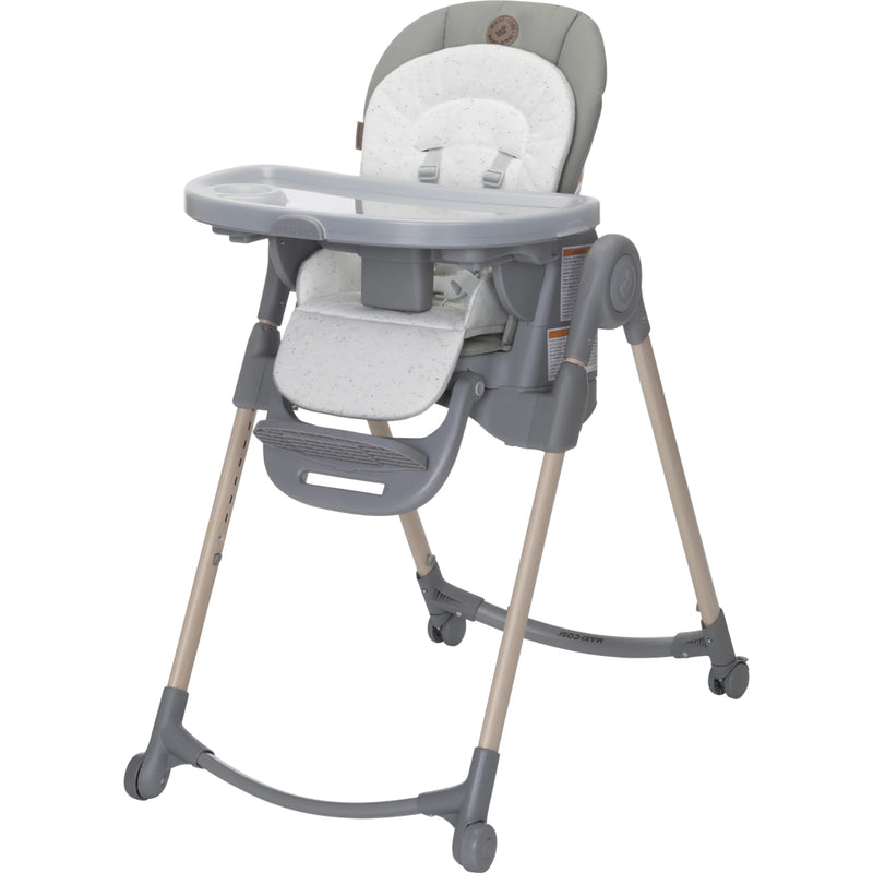 Maxi Cosi Minla 6-in-1 High Chair in Pink, a modern and functional best high chair for baby that grows with your child.