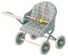 maileg mouse mint baby stroller