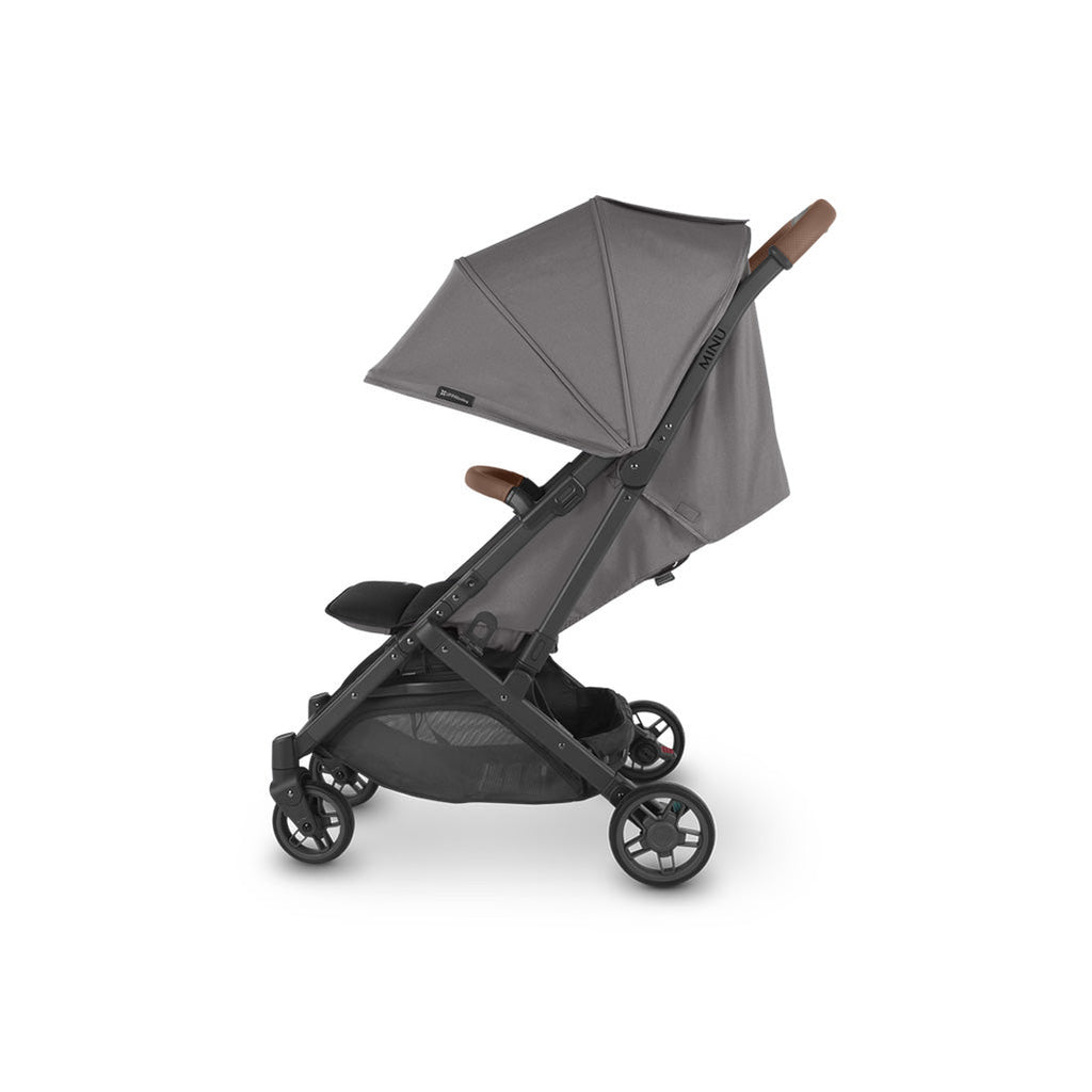 Side view of Uppababy stroller in Greyson