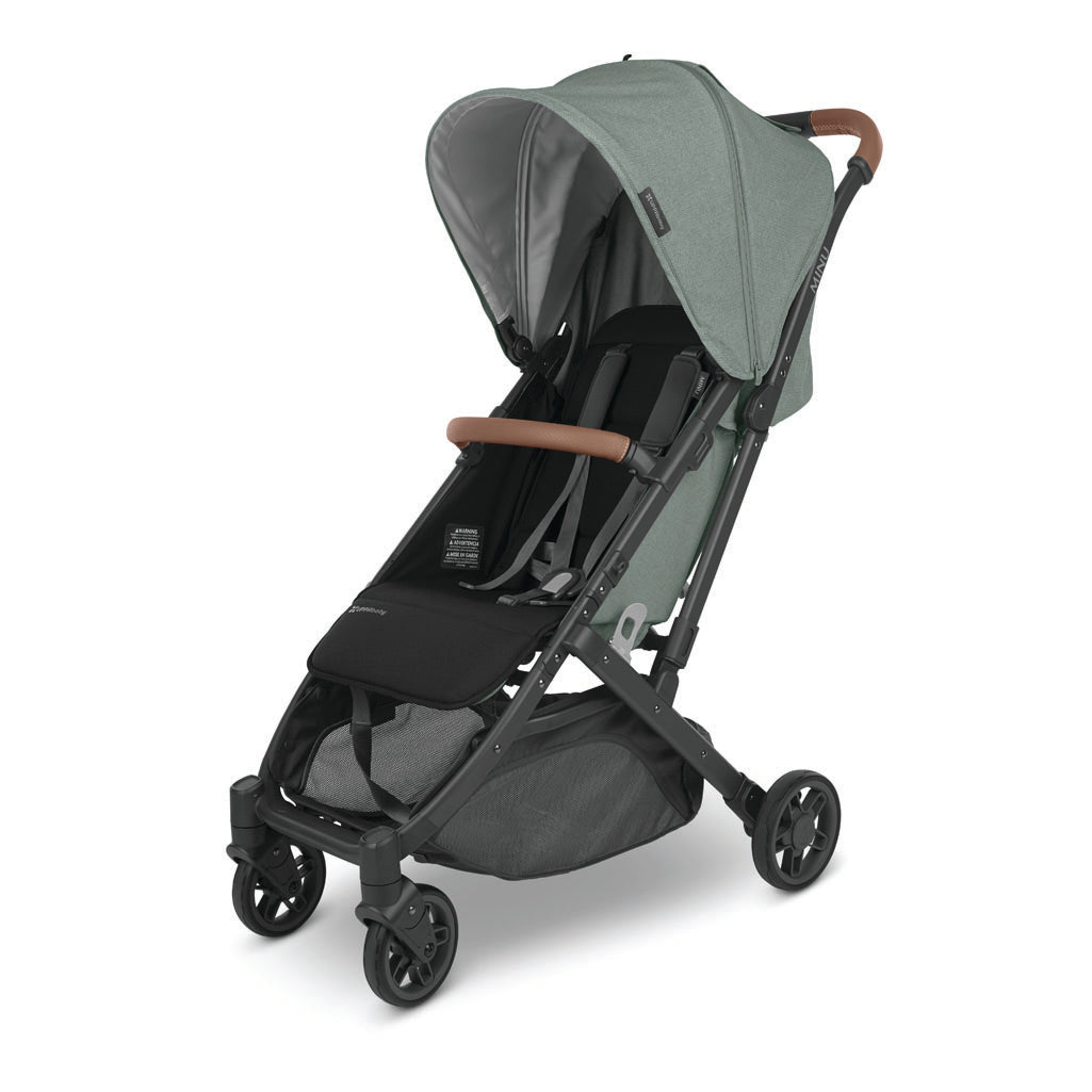 uppababy minu v2 baby stroller in green 