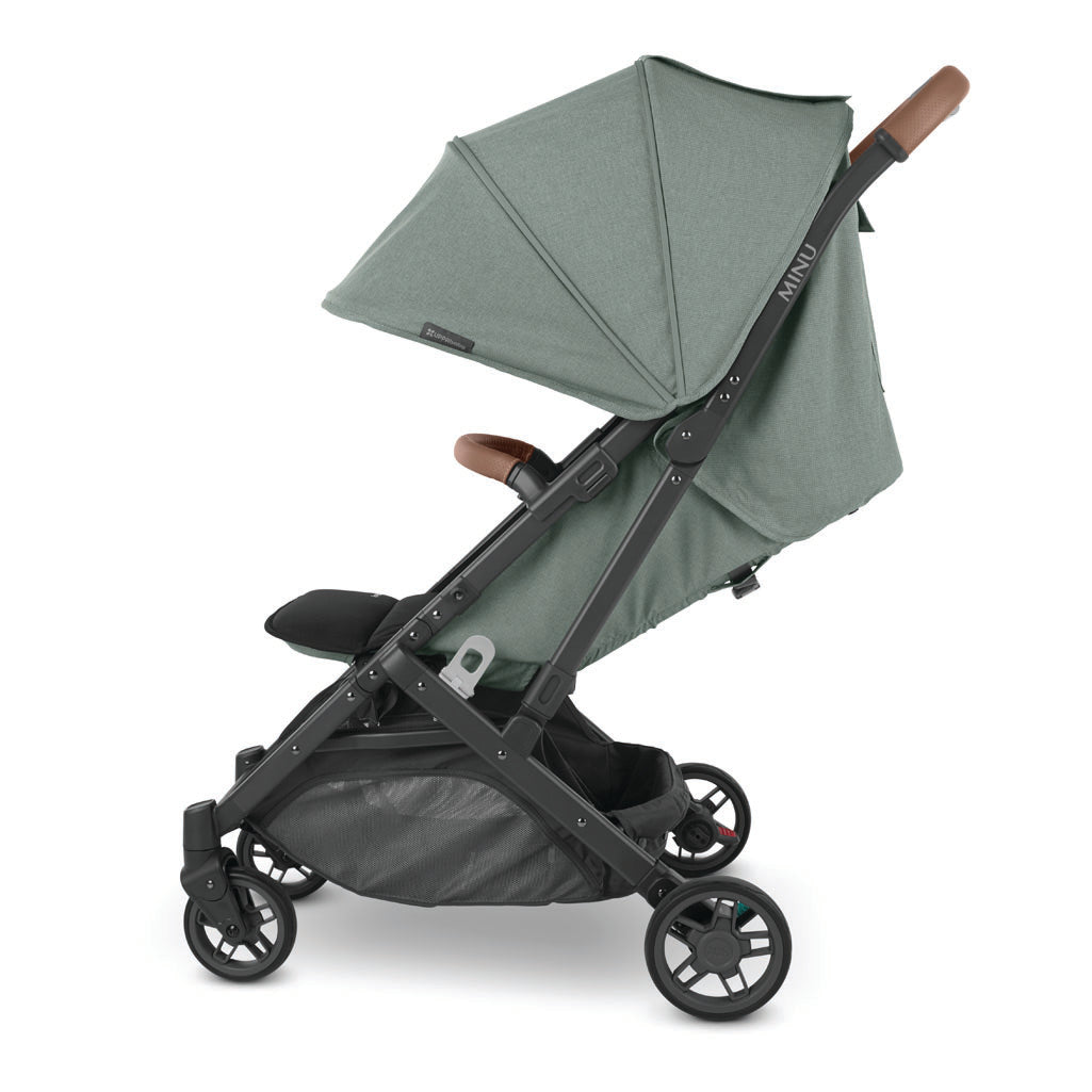 Gwen green Minu V2 stroller with canopy from uppababy