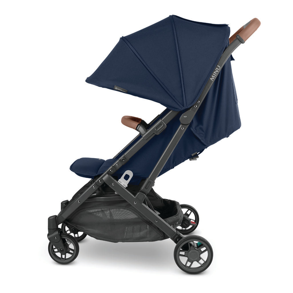 minu v2 uppababy stroller in navy blue