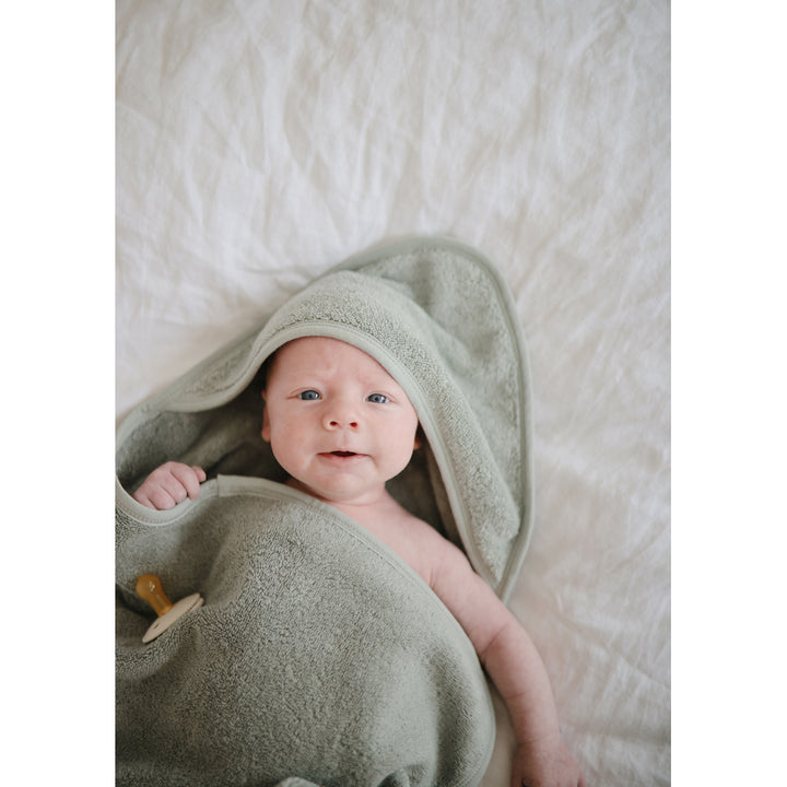 Mushie Hooded Bath Towels for Babies perfect for keeping your little one warm and safe