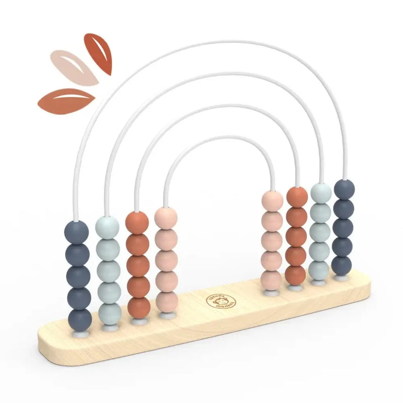 Speedy Monkey Rainbow Abacus pretend play