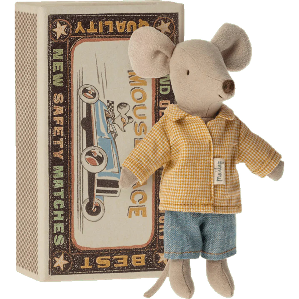 maileg mice big brother mouse in matchbox 