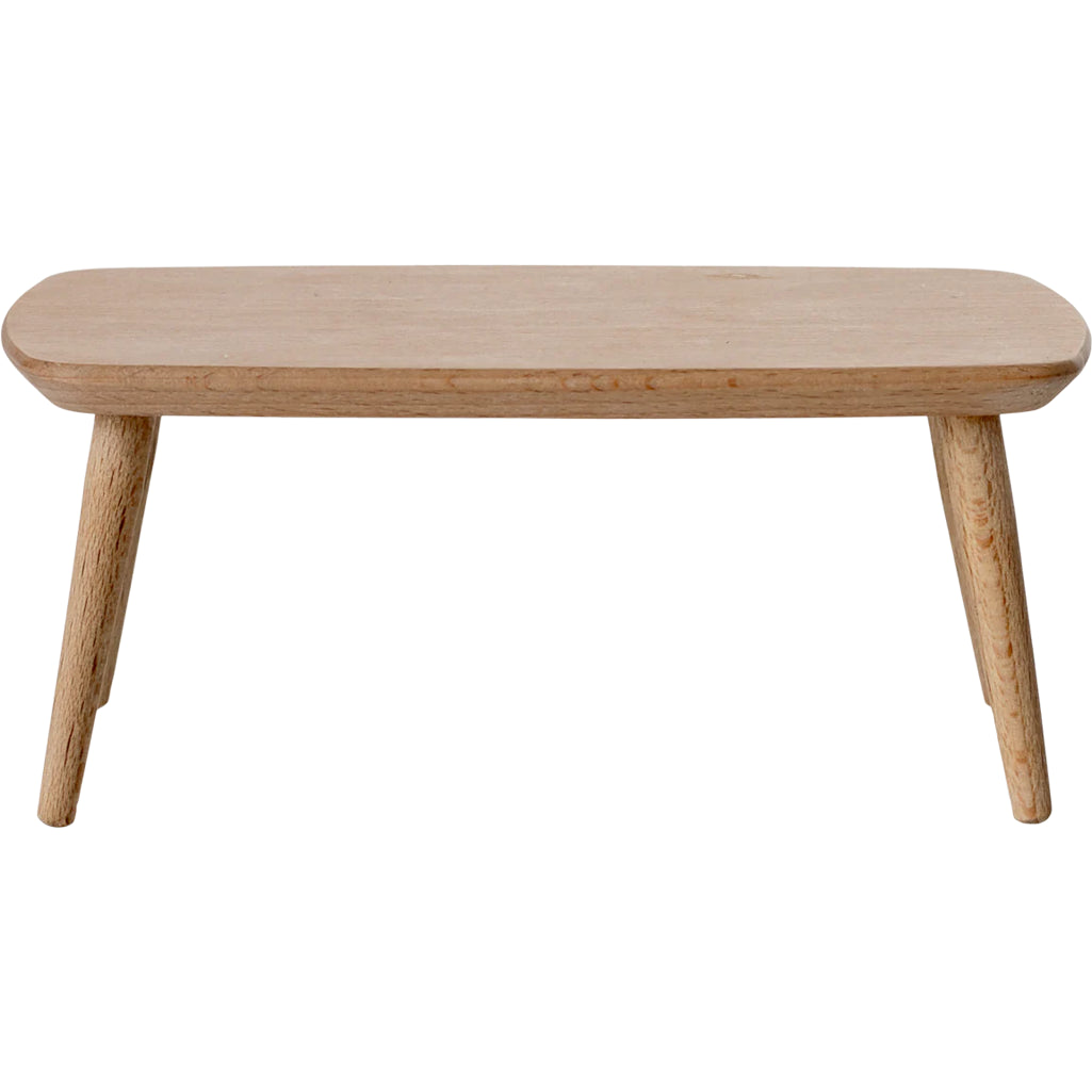 Maileg Mouse Coffee Table shown in a cozy miniature setup, perfect for any Maileg mouse scene.