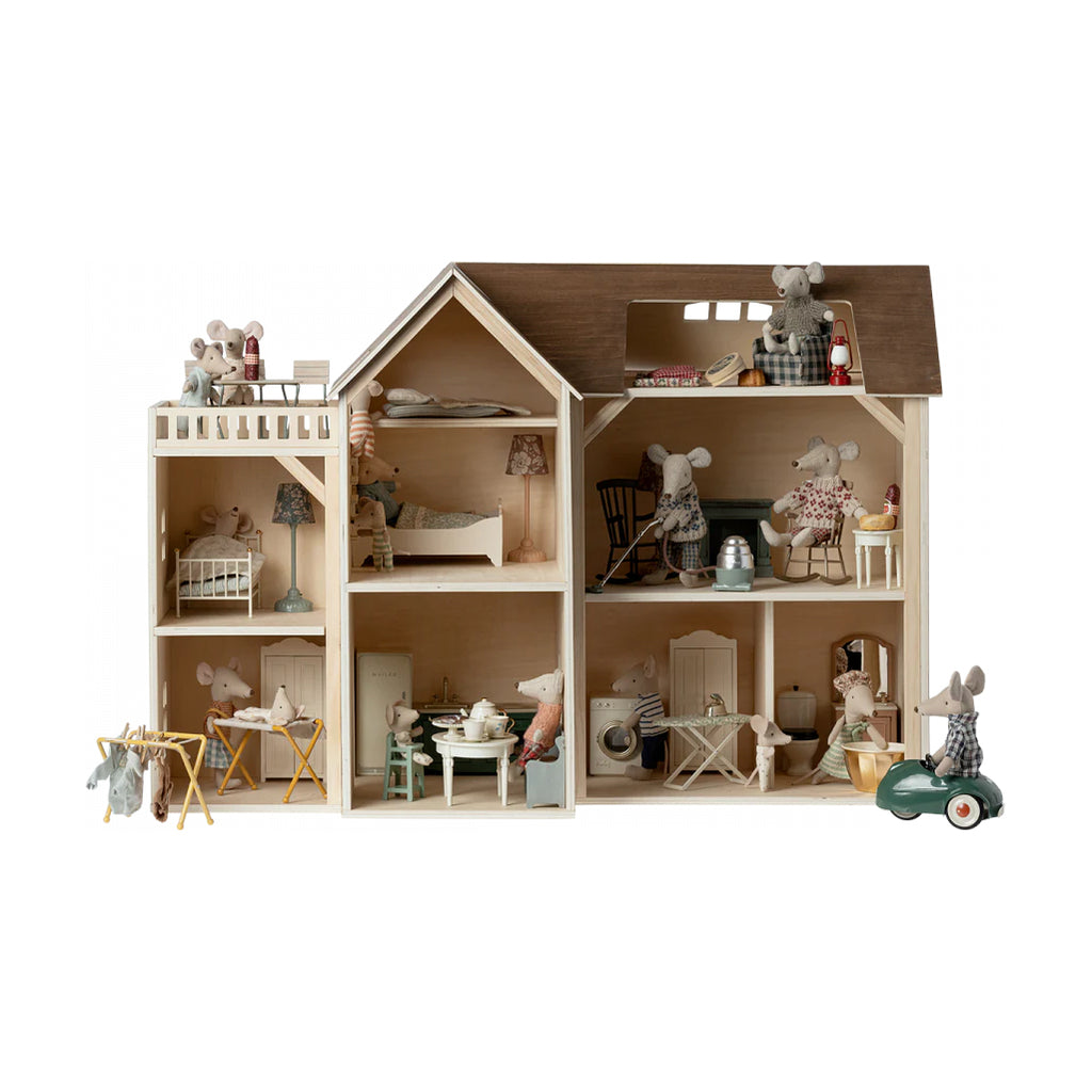 maileg mouse dollhouse with add ons