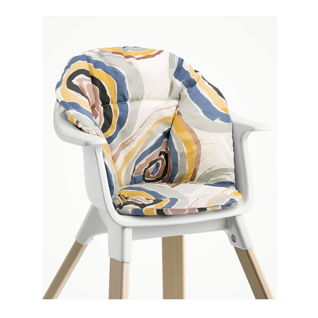 Multicircle clikk high chair cushion
