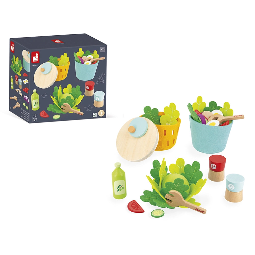 kitchen pretend play salad janod