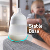 Nanobébé 9oz Flexy Silicone Baby Bottle with a stable base