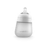 Nanobébé 9oz Flexy Silicone Baby Bottle in white