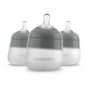 Nanobébé Flexy Silicone Baby Bottle in Grey