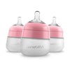 Nanobébé Flexy Silicone Baby Bottle in Pink